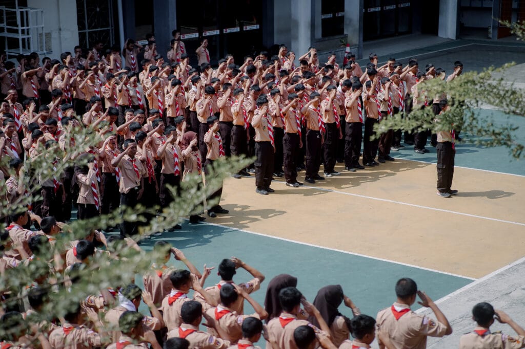 Kegiatan Hari Pramuka SMK DR Sutomo Temanggung